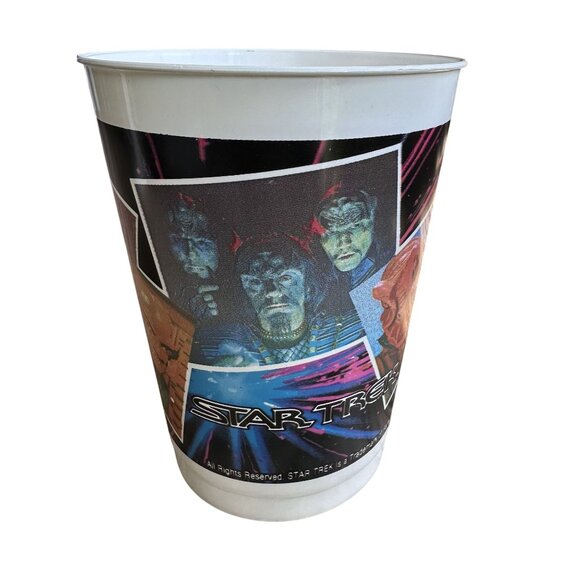 Vtg Star Trek TOS Slurpee Cup 7-Eleven Plastic Cup 1991 Aliens - Picture 4 of 7